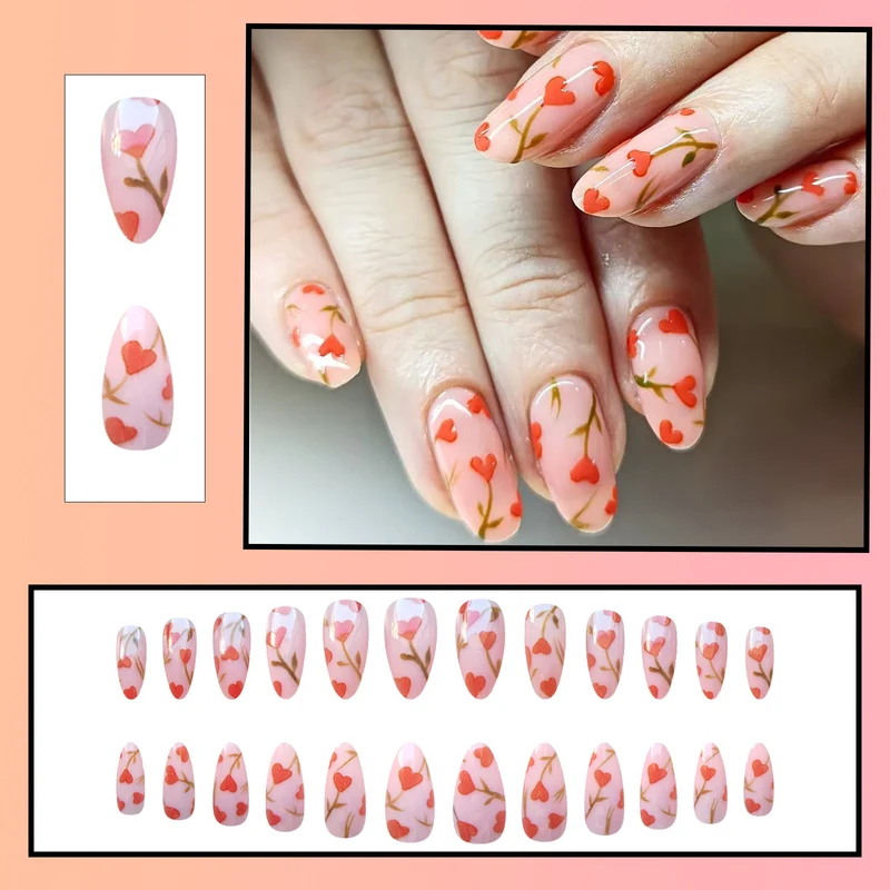 Blumen Nagelkunst