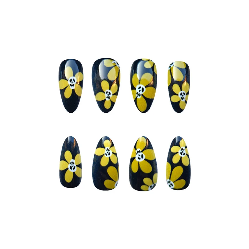 Blumenmuster Nagelkunst
