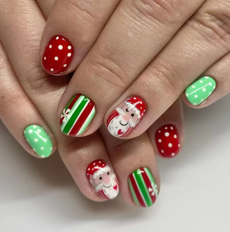 Festliche Nagelkunst