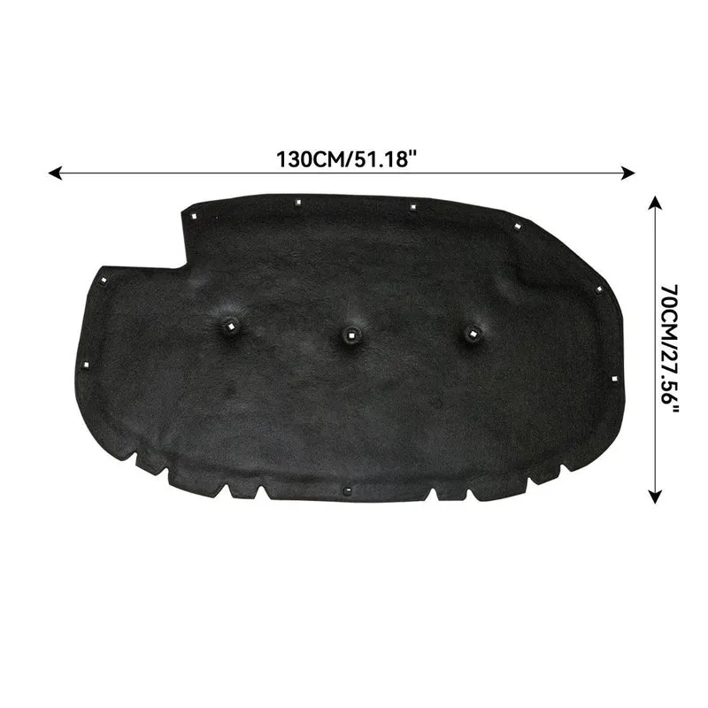 Dämmatte für VW GOLF 7 VII Motorhaube Schalldämmmatte Motorhaubendämmung