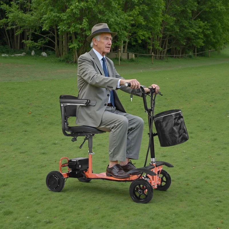 4 Rad Elektromobil klappbar Mobilitätsroller Seniorenmobil 120kg