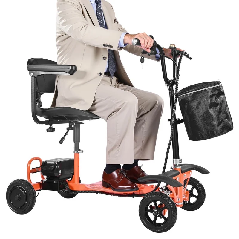 4 Rad Elektromobil klappbar Mobilitätsroller Seniorenmobil 120kg