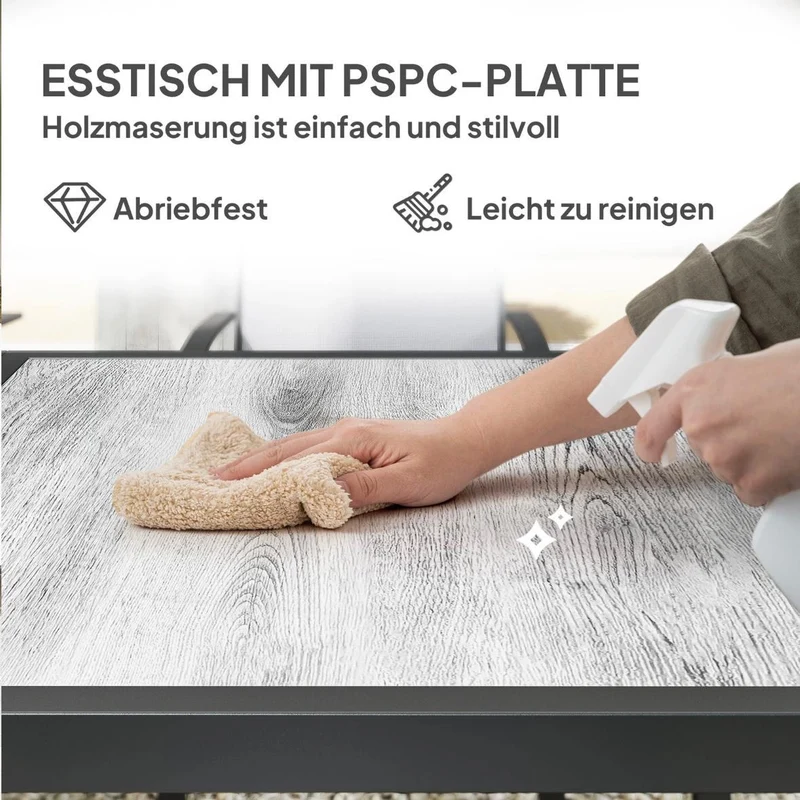 Sitzgruppe 7tlg Essgruppe 6 Personen Esstisch Gartenmöbel