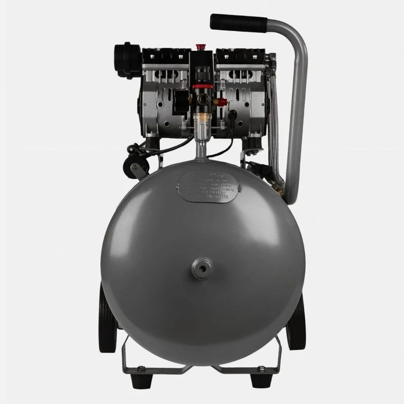 Kompresor 100L 2x1500W Ölfrei Silent Druckluft