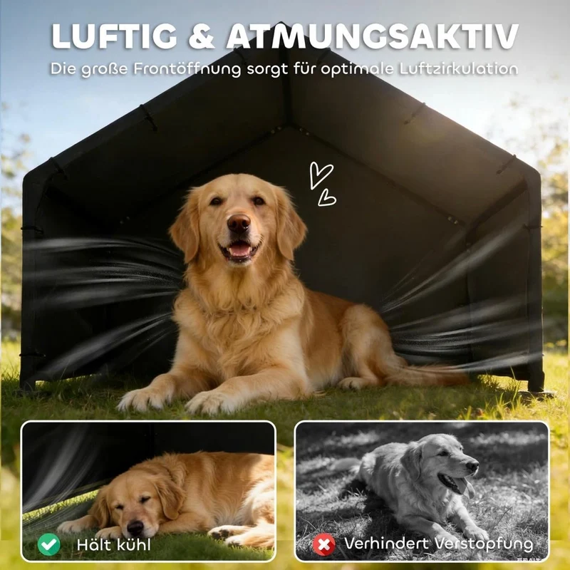 Hundehütte Hund Hundehaus Tierhaus Hundedach Gartenhaus