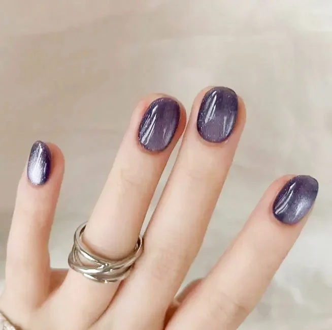 Schimmerndes Glitzer Press-On Nagelset