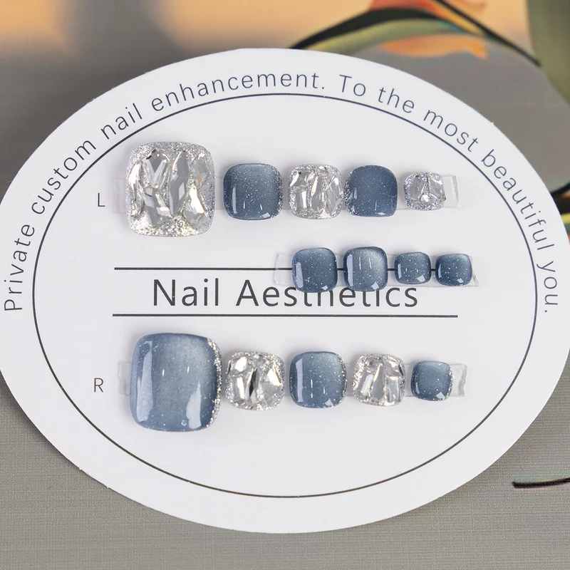 Rhinestone Dekorative Fußnagelkunst