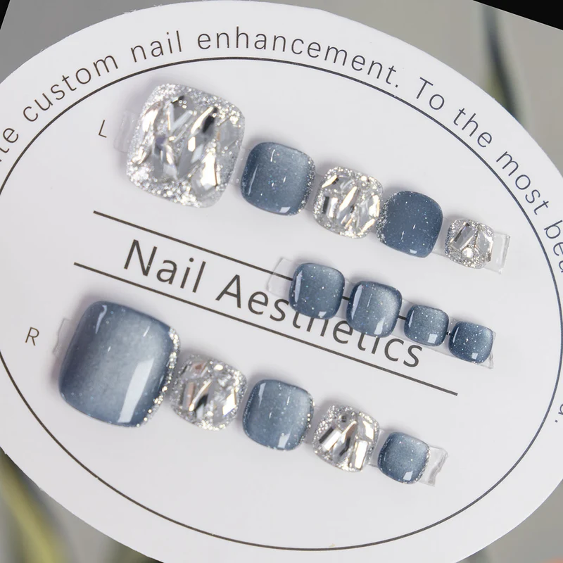 Rhinestone Dekorative Fußnagelkunst