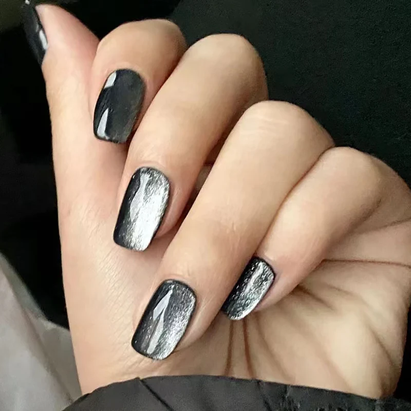 Premium Glänzende Stiletto Press-On Nägel