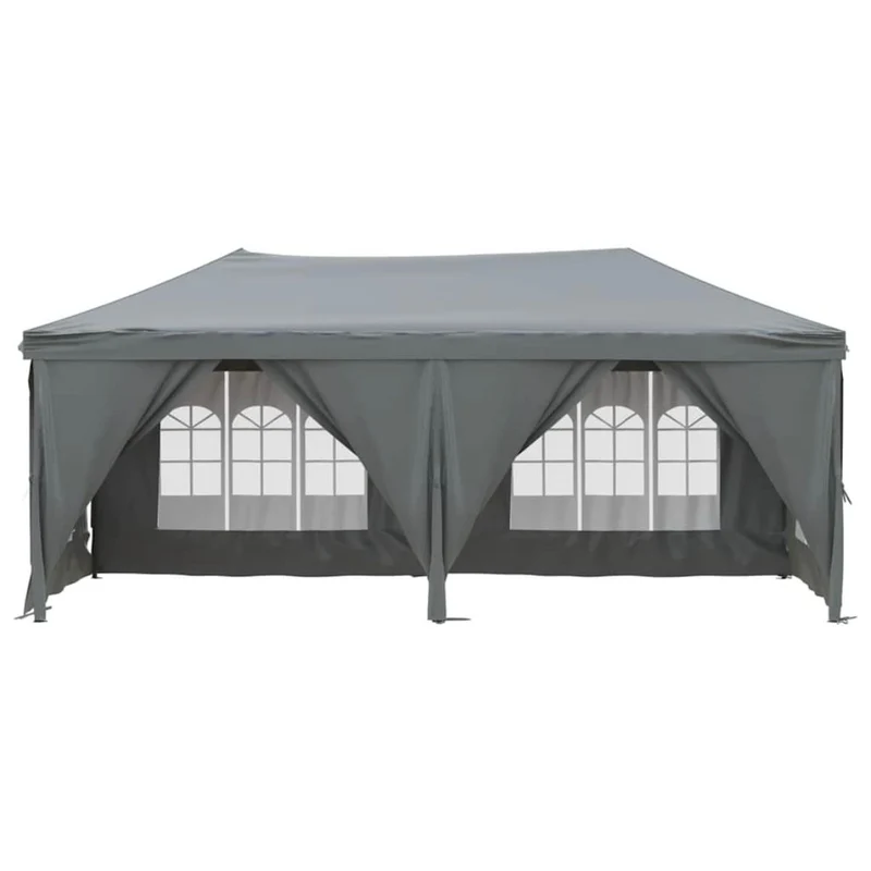 3x6m Partyzelt Faltbar Seitenwänden Festzelt Pavillon Gartenpavillon