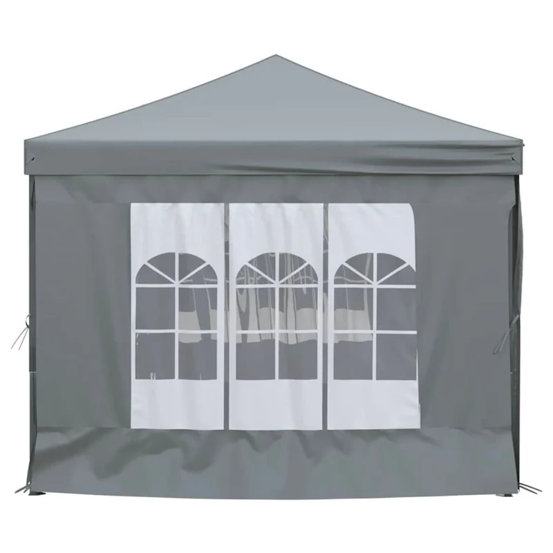 3x6m Partyzelt Faltbar Seitenwänden Festzelt Pavillon Gartenpavillon