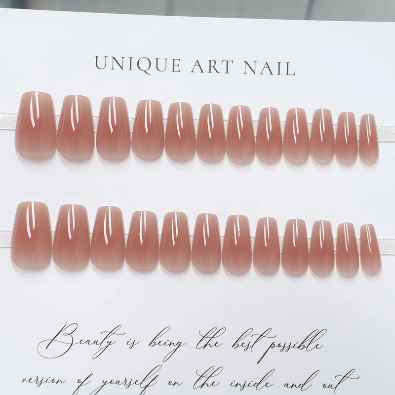 Ombre Press-On Nagelset