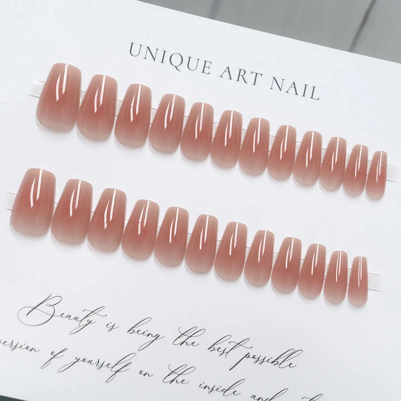 Ombre Press-On Nagelset