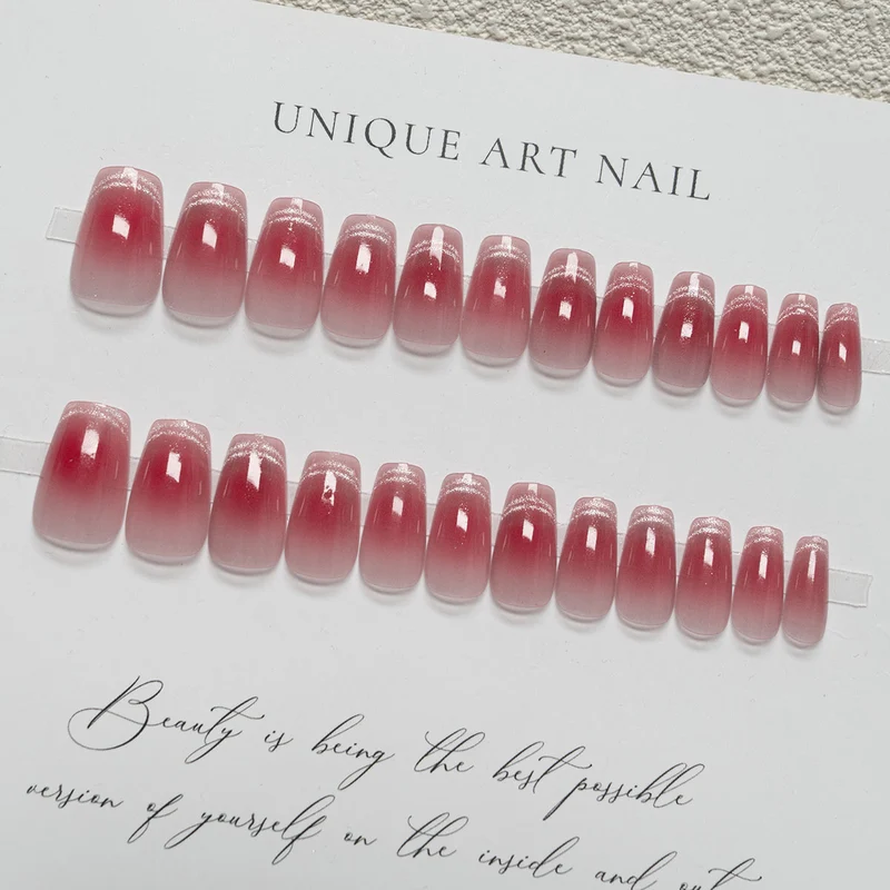 Ombre Nagelverlängerungen