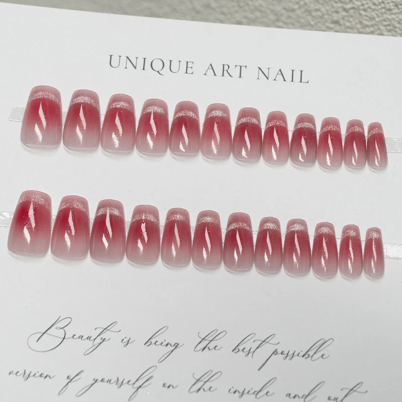 Ombre Nagelverlängerungen