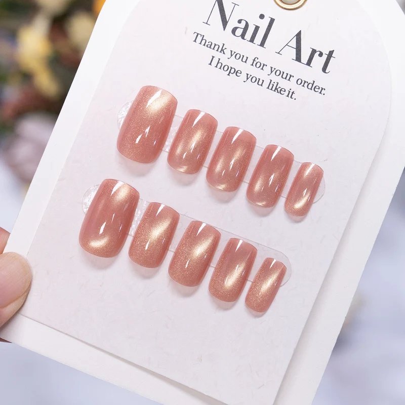 Ombre Glänzende Nagelkunst