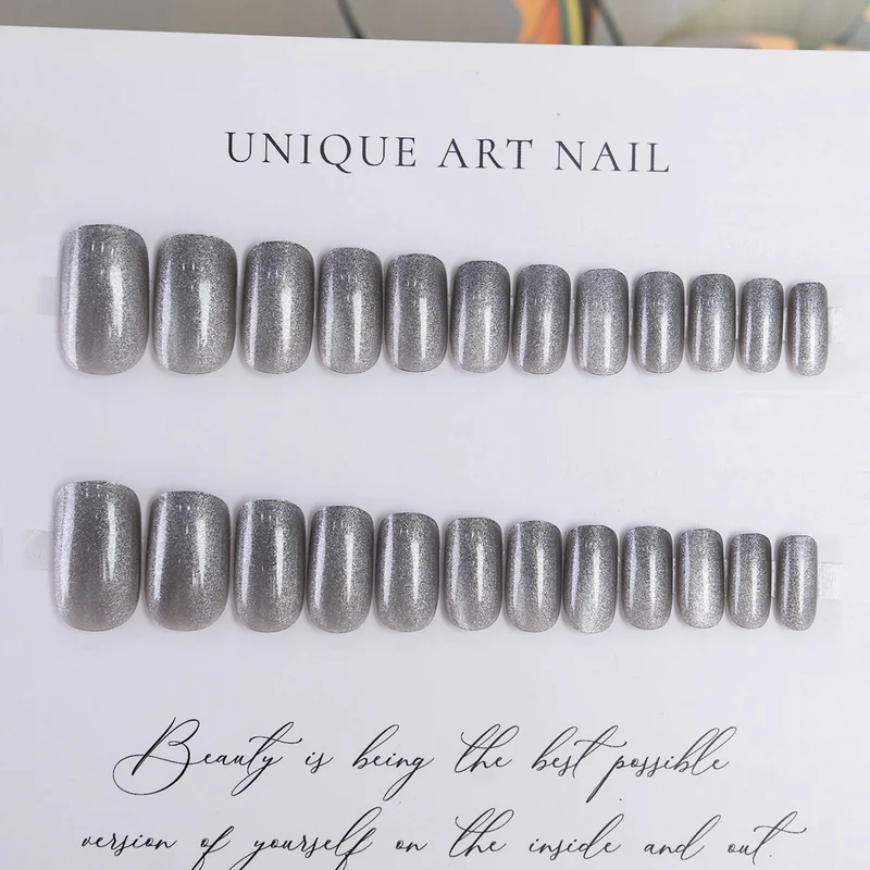 Premium Glitter Press-On Nägel