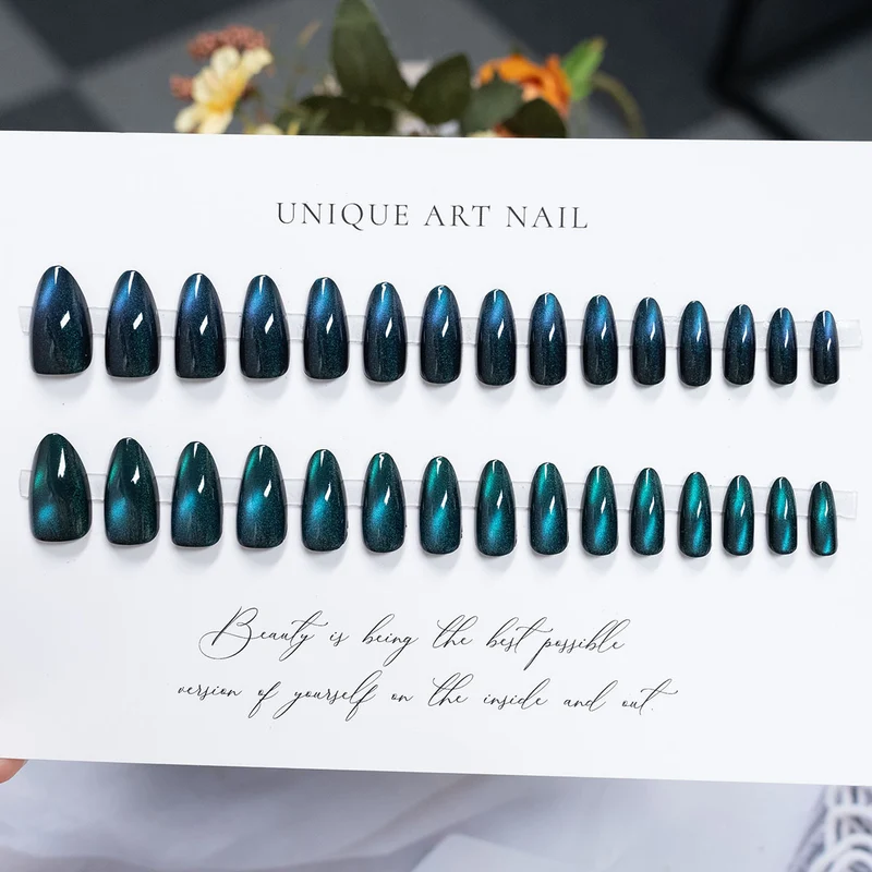 Premium Glossy Press-On Nail Set