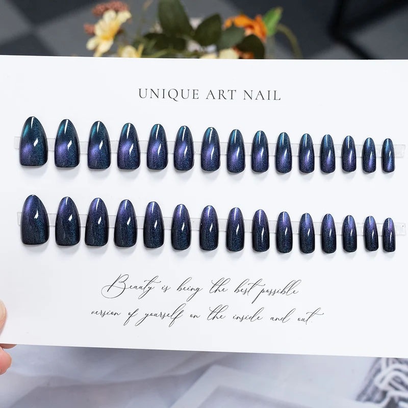 Premium Glossy Press-On Nail Set