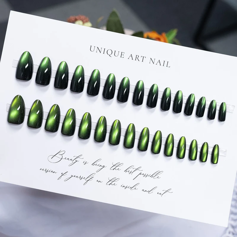 Premium Glossy Press-On Nail Set