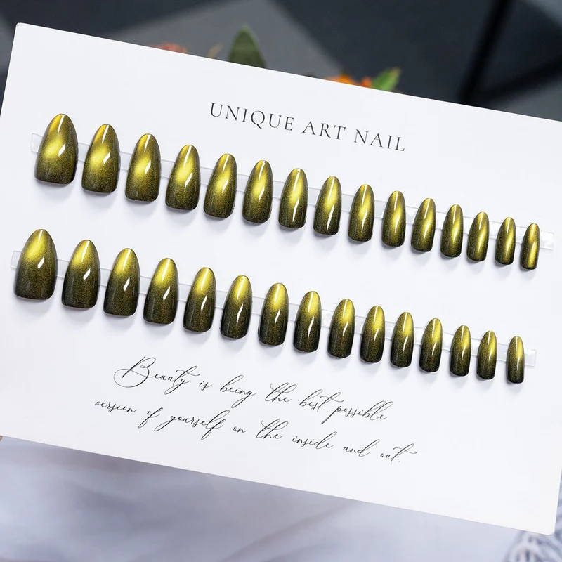 Premium Glossy Press-On Nail Set
