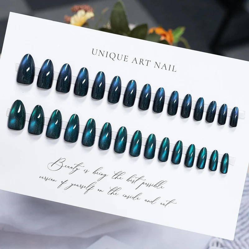 Premium Glossy Press-On Nail Set