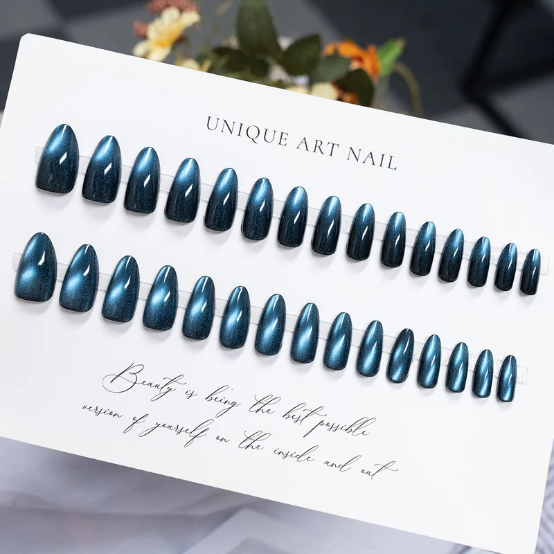 Premium Glossy Press-On Nail Set