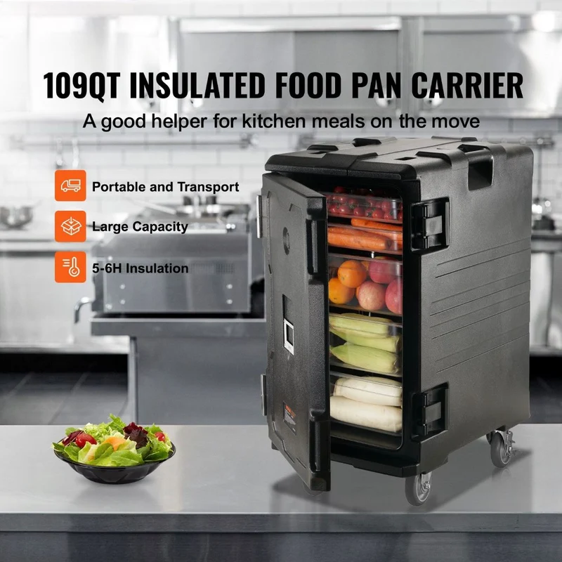 Isolierte Thermobox Isolierbox Lebensmittelträger 120L Träger Box