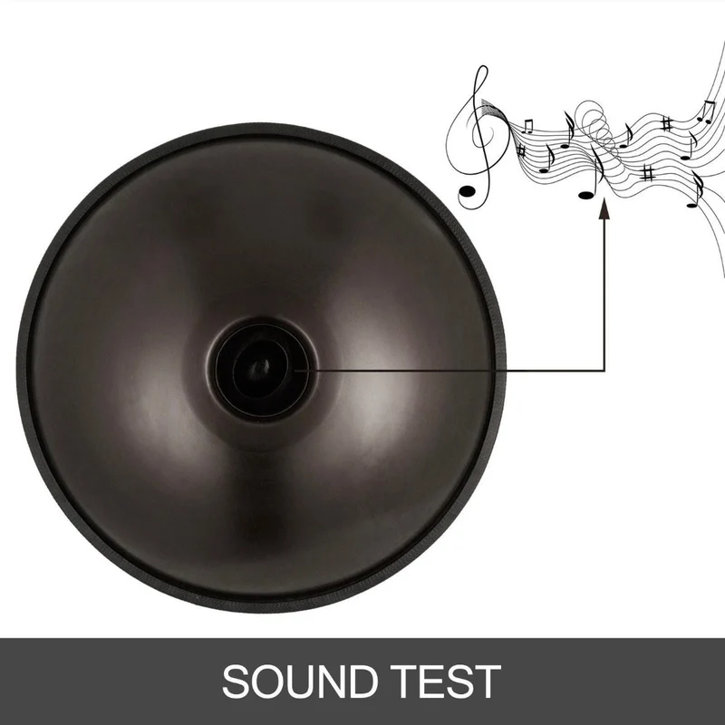 9 Töne HandPan Professionell Tankdrum Handtrommel Tasche