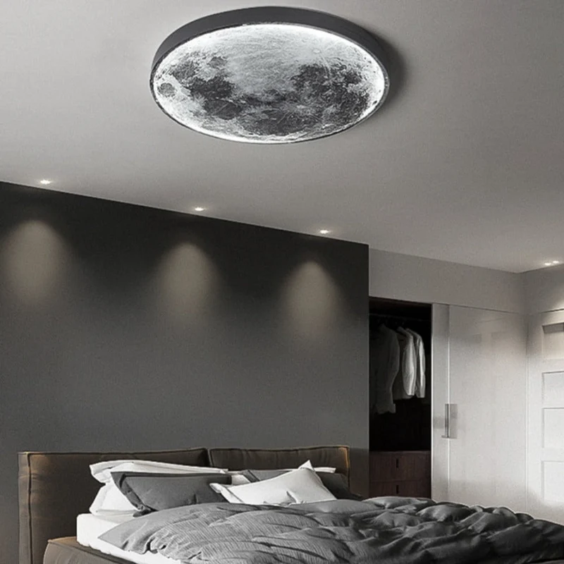 Skanto | 3D LED Mond- oder Erd-Decken- oder Wandlampe