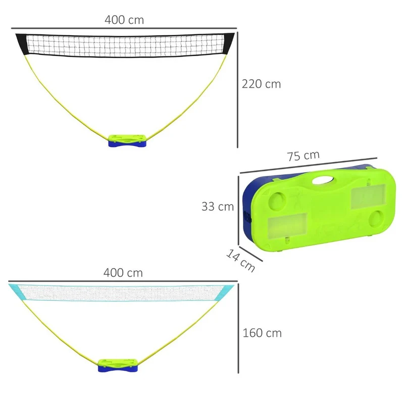 Badmintonnetz Volleyballnetz Tragetasche