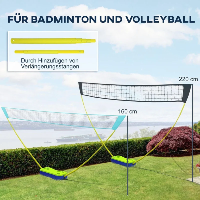 Badmintonnetz Volleyballnetz Tragetasche