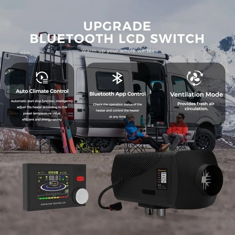 Diesel Standheizung 8KW Wohnmobil PKW LKW 12V/24V LCD Heizung