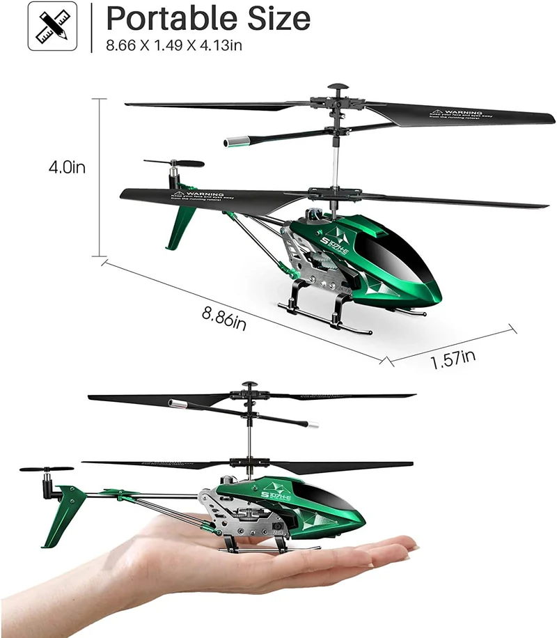 The ultimate beginner helicopter with altitude hold and one key take-off and landing