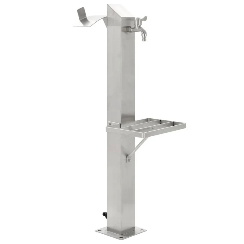 Wassersäule Edelstahl 95cm Brunnen