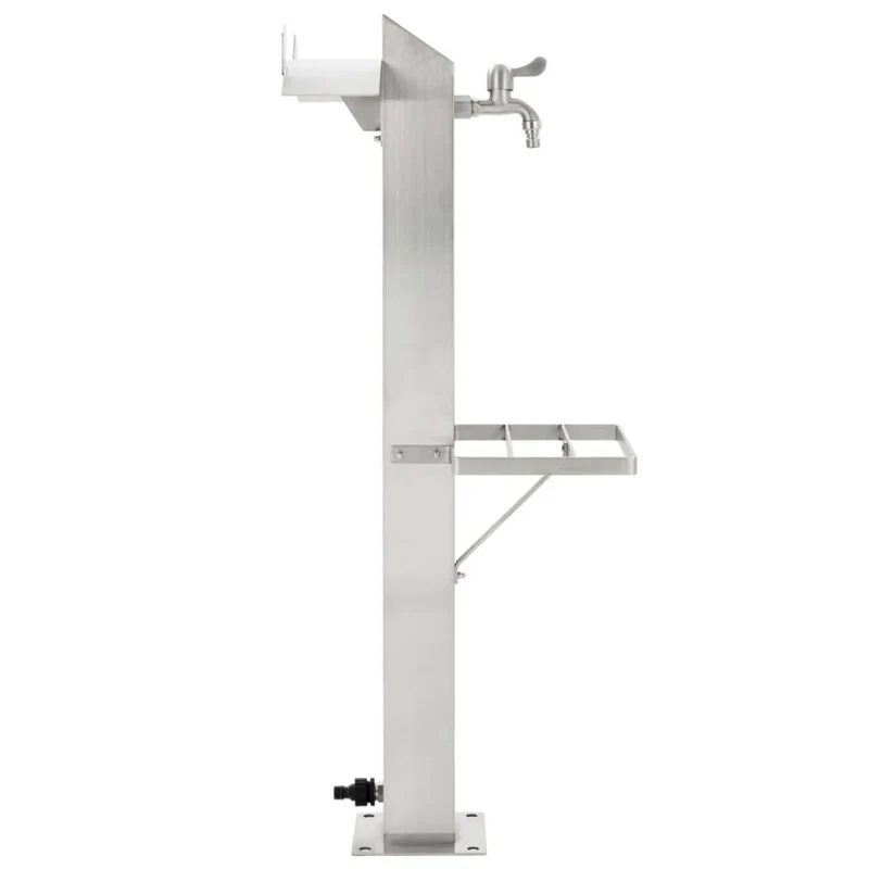 Wassersäule Edelstahl 95cm Brunnen