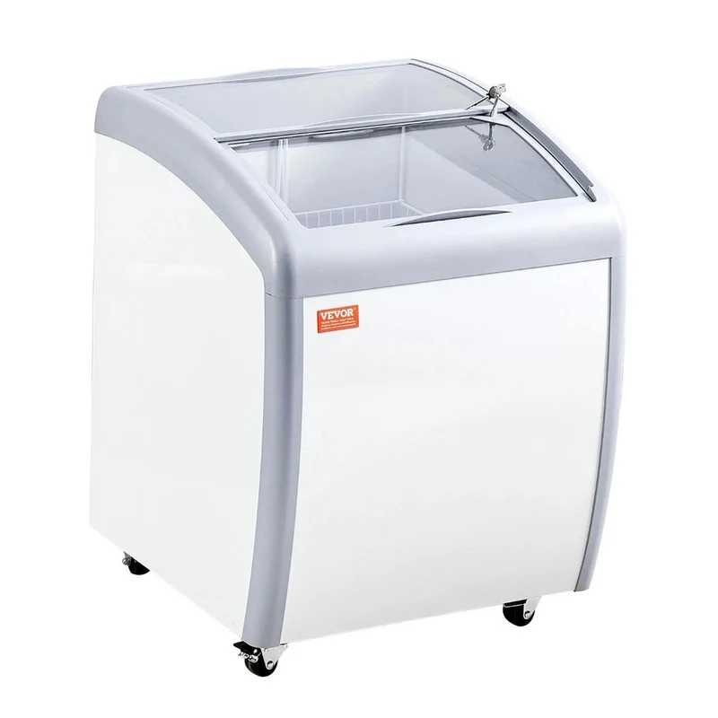 154L Kommerzielle Eisvitrine Gelato Gefrierschrank Eiscreme