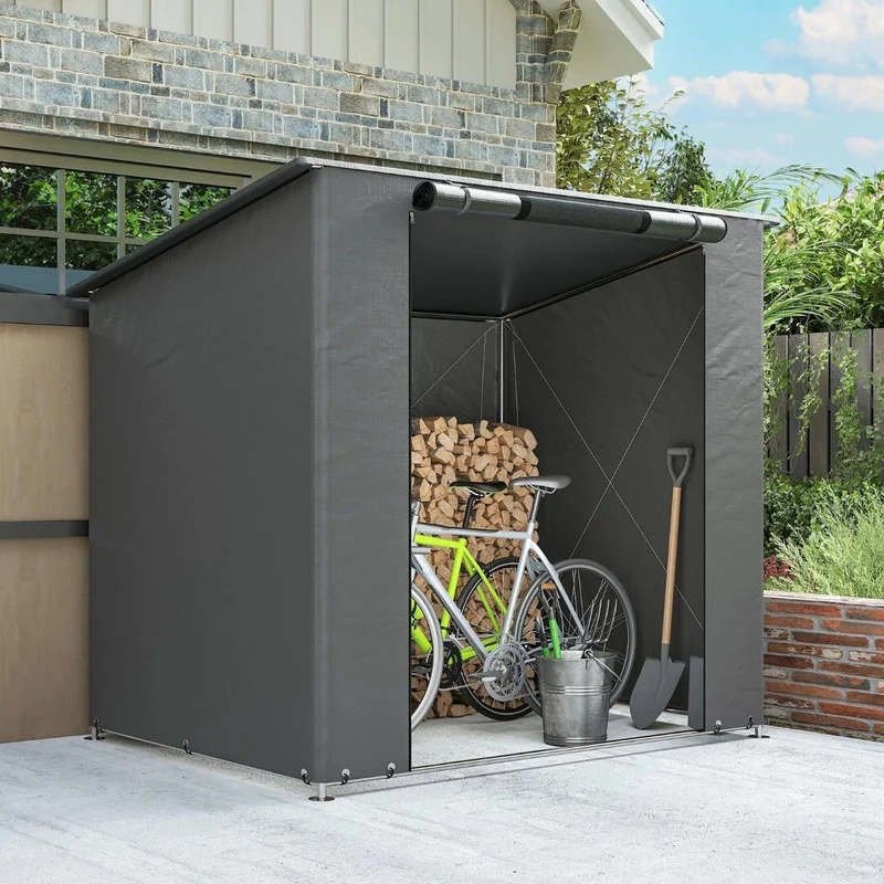 Zeltgarage 1,9x1,2m Wasserdicht Garagenzelt Reißverschlusstür