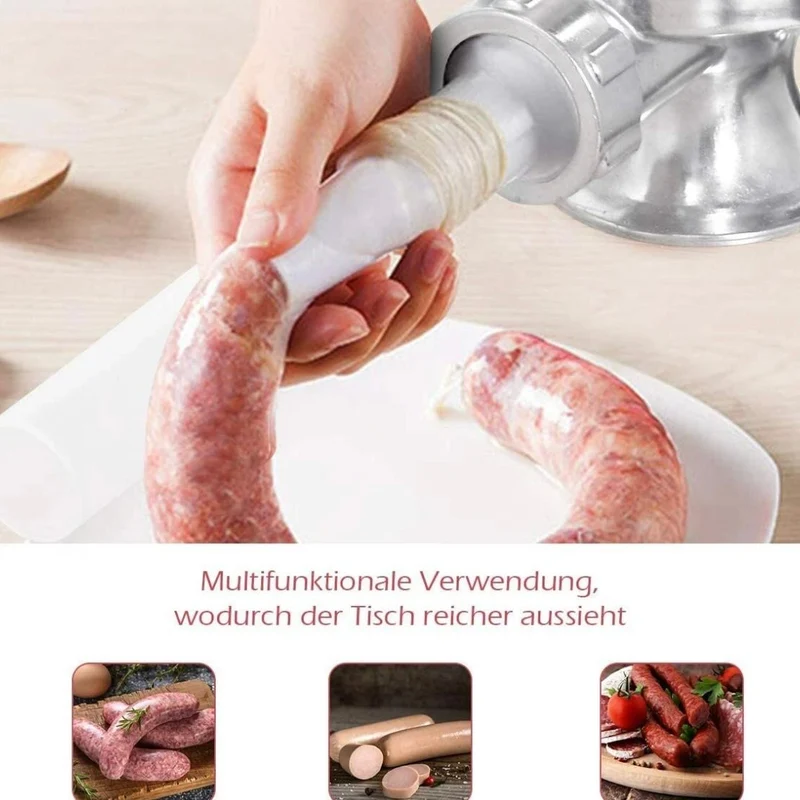 Wurstfüller Manuell Wurstfüllmaschine Wurstpresse Edelstahl Wurstspritze