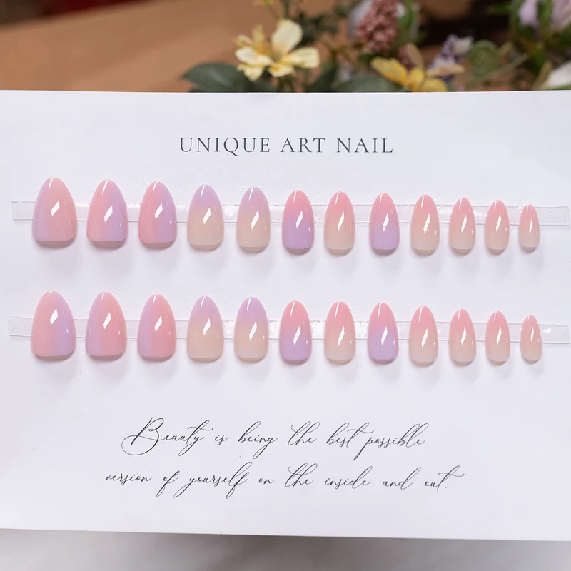 Ombré Stiletto Press-On Nägel 1791110766