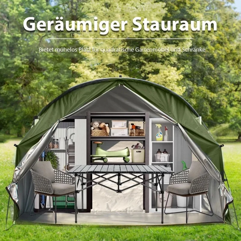Fahrradzelt Fahrrad Garage Camping Vorrat Lagerzelt Garten