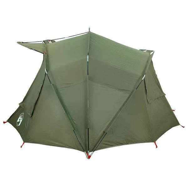5 Personen Angelzelt Outdoor Zelt Camping Dunkelgrün