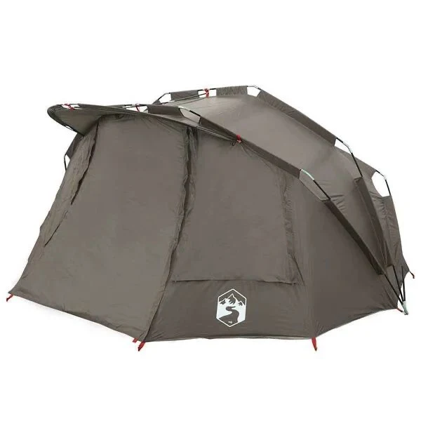 5 Personen Angelzelt Outdoor Zelt Camping Grau