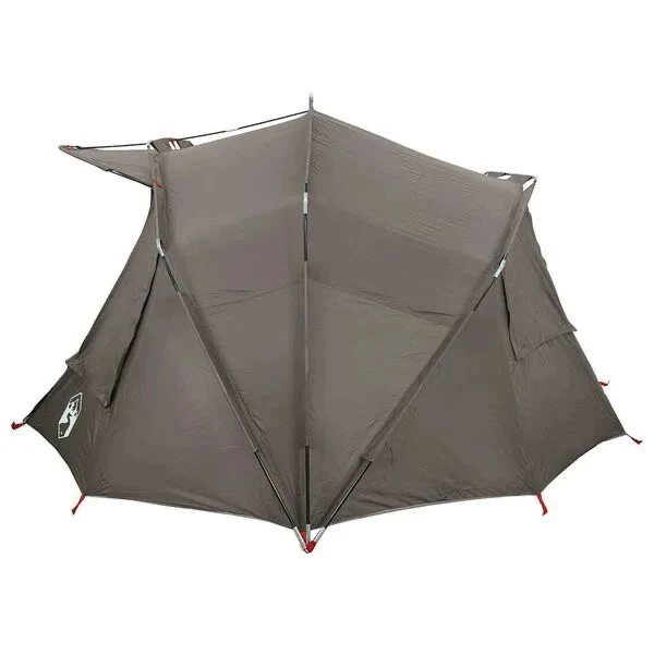 5 Personen Angelzelt Outdoor Zelt Camping Grau