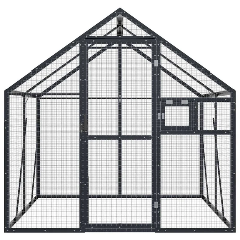 Voliere Vogelkäfig Aluminium