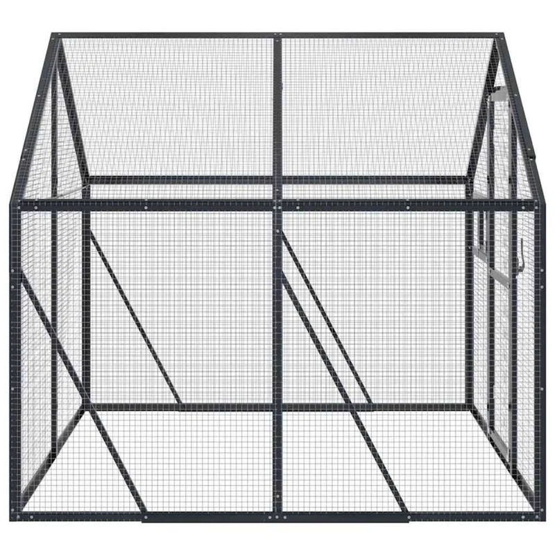 Voliere Vogelkäfig Aluminium
