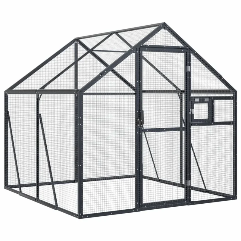 Voliere Vogelkäfig Aluminium