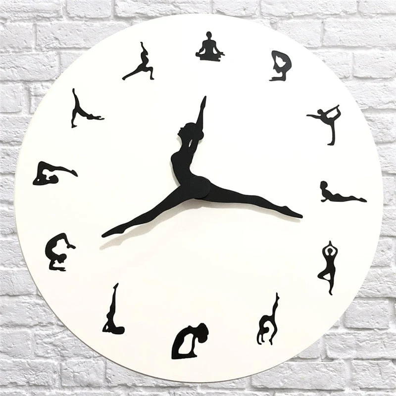 Skanto | Yoga Time Wanduhr