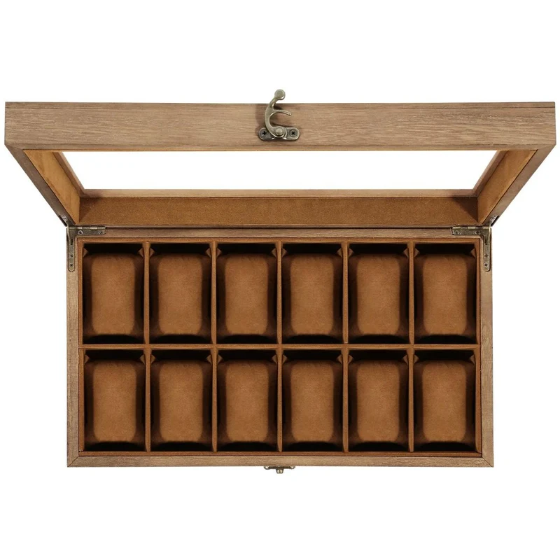 12 Uhren Uhrenbox Uhrenkasten Uhrenkoffer Uhrenschatulle