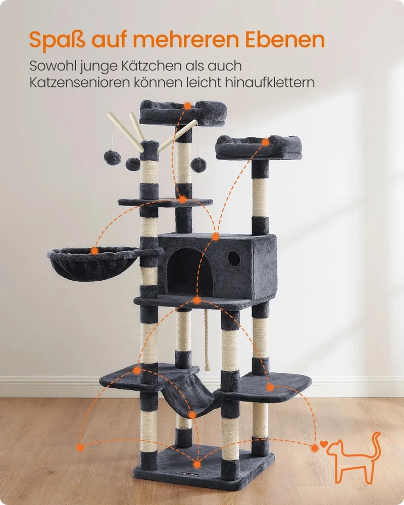 XXL Kratzbaum Katzenkratzbaum